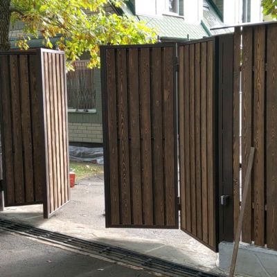 Купите и Закажите Ворота Гармошка: Лучшая Цена от 47394 руб, Установка под Ключ и Доставка в Воронеже и по Области