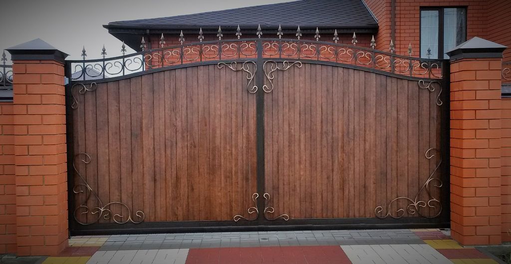 Купить простые ворота для дома: советы по выбору, установке и уходу в Воронеже от 33223 руб | Метал&Стиль